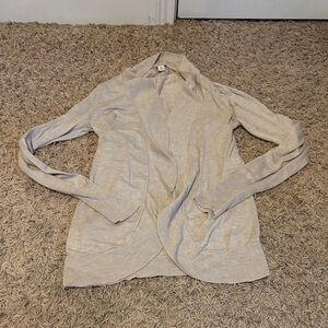 Merona Heather Gray Knit Cardigan